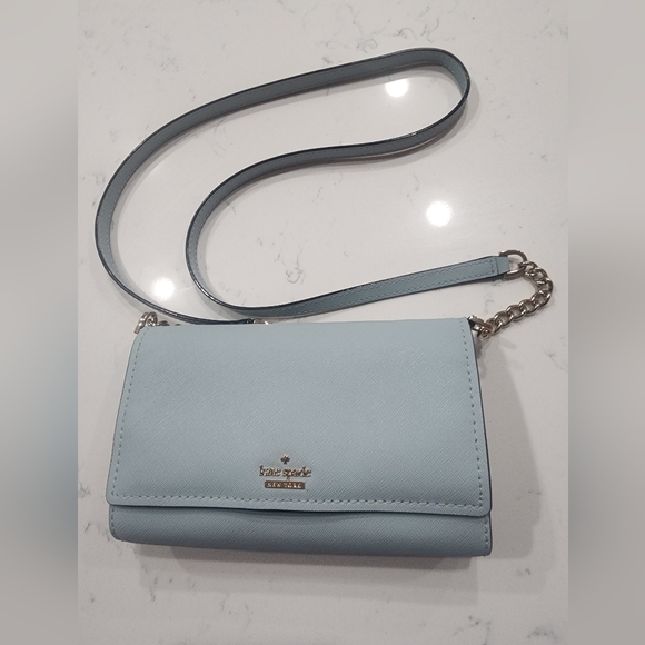 Kate Spade ♠️ Brynn small flag crossbody Bag Purse - Picture 1 of 4